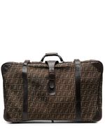 Fendi Pre-Owned valise à motif monogrammé (années 1970) - Marron - thumbnail