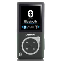 LENCO XEMIO-768 GREY - MP3/MP4 speler met Bluetooth® incl. 8GB micro SD kaart - Grijs