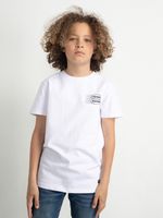 Petrol Industries Jongens Dirt Quake backprint T-Shirt Bright Wit - 140 - thumbnail