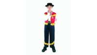 Clown Kinderkostuum Cowboy 7-9 jaar Clown Kinderkostuum Cowboy 7-9 jaar
