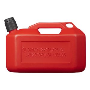 Jerrycan/benzinetank 10 liter rood