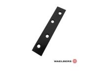 Waelbers Verbindinsplaat 200mm Zwart TXT p/4st KVP - 20 Stuk(s) - 2448KVP.24