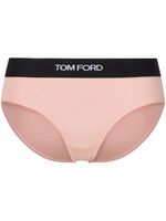 TOM FORD culotte à logo imprimé - Rose - thumbnail