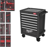 Milwaukee toolguard gevulde stalen gereedschapswagen | 27"/69 cm | grijs | 131-delig - 4932500741