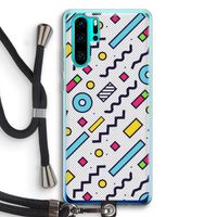 8-bit N°8: Huawei P30 Pro Transparant Hoesje met koord