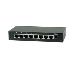 ROLINE Secomp 21.14.3521 Gigabit Ethernet (10/100/1000) Zwart