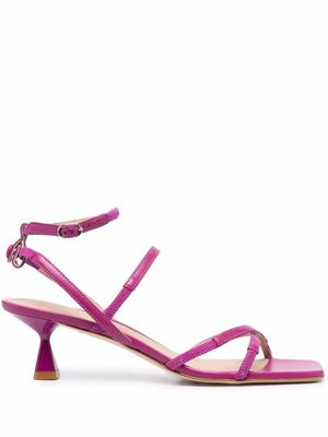 Scarosso sandales Sally en cuir - Rose