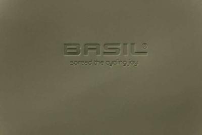 Fietsrugzak Basil SoHo Nordlicht 17 liter 31 x 14 x 37 cm - mosgroen