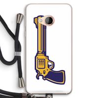Pew Pew Pew: HTC U Play Transparant Hoesje met koord