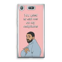 Hotline bling: Sony Xperia XZ1 Compact Transparant Hoesje