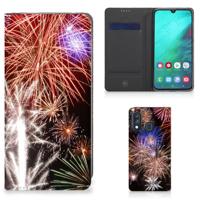 Samsung Galaxy A40 Hippe | Standcase | Vuurwerk