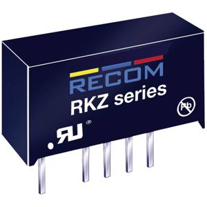 RECOM RKZ-0512S DC/DC-converter 5 V 12 V 0.168 A 2 W Aantal uitgangen: 1 x Inhoud 1 stuk(s)