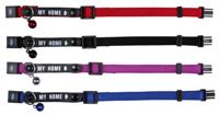 TRIXIE MY HOME TX-4180 Kattenhalsband met bel + ID-kaart