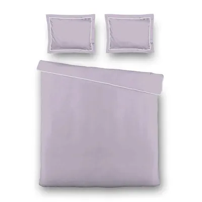 Outlet Effen 140x200 Cm Lavendel Luna Bedding - Dekbed-Discounter.nl