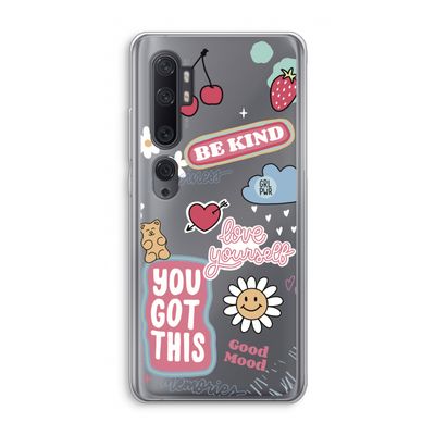 Positivity: Xiaomi Mi Note 10 Transparant Hoesje