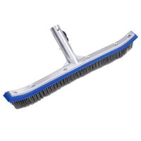 VidaXL Zwembadwandborstel aluminium VidaXL Zwembadwandborstel aluminium