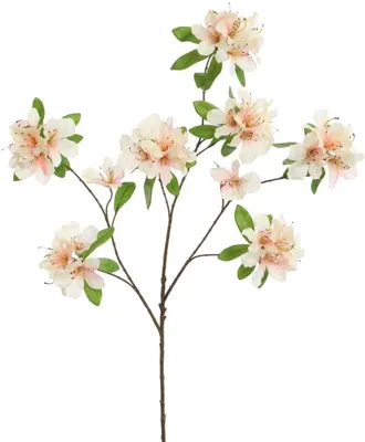 Pure Royal kunsttak rhododendron 100cm perzik