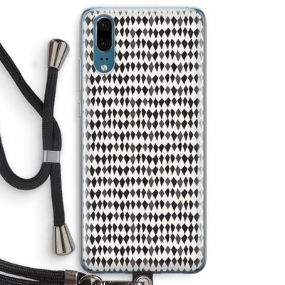 Crazy shapes: Huawei P20 Transparant Hoesje met koord