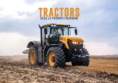 Tractors A3 Kalender 2026