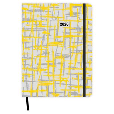 Agenda groot Yellow Scratches 2026