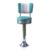 Bar stool BS-27 CB Turqouise -Hout