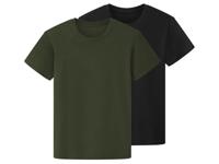 Esmara Kids Set van 2 kinder T-shirts (Zwart/groen, 146/152)