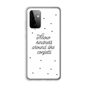 Confetti: Samsung Galaxy A72 Transparant Hoesje