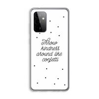 Confetti: Samsung Galaxy A72 Transparant Hoesje
