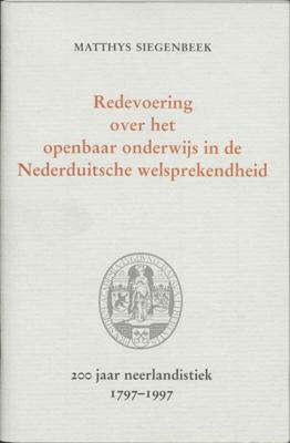 Redevoering over het openbaar onderwijs in de Nederduitsche welsprekendheid (Paperback)