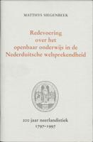 Redevoering over het openbaar onderwijs in de Nederduitsche welsprekendheid (Paperback)