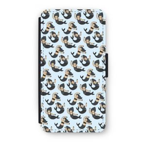 Zeemeermin: iPhone X Flip Hoesje