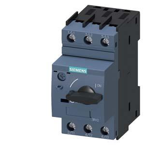 Siemens 3RV2011-0HA10 Vermogensschakelaar 1 stuk(s) Instelbereik (stroomsterkte): 0.55 - 0.8 A Schakelspanning (max.): 690 V/AC (b x h x d) 45 x 97 x 97 mm