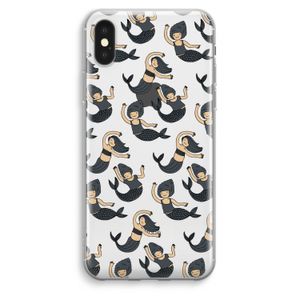 Zeemeermin: iPhone XS Max Transparant Hoesje