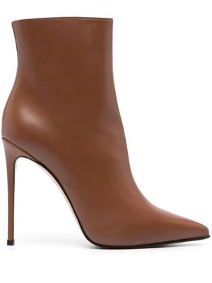 Le Silla bottes Eva 115 mm à bout pointu - Marron