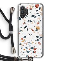 Terrazzo N°4: Samsung Galaxy A32 5G Transparant Hoesje met koord
