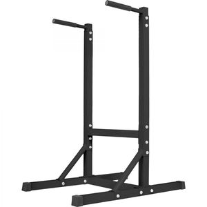 Gorilla Sports Dip Station - Zwart - Krachtstation - Belastbaar tot 150 kg