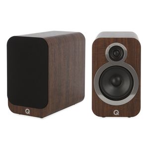 Q Acoustics: 3020i Boekenplank Speakers 2 Stuks - English Walnut