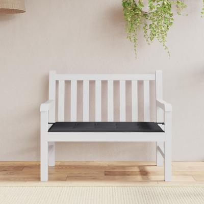 VidaXL Tuinbankkussen 100x50x4 cm oxford stof zwart