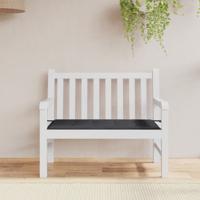 VidaXL Tuinbankkussen 100x50x4 cm oxford stof zwart