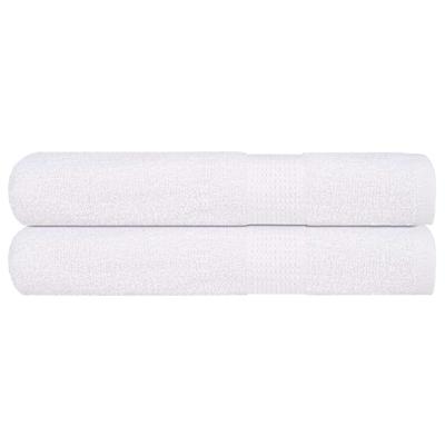 VidaXL Saunahanddoeken 2 st 80x200 cm 360 g/m² 100% katoen wit