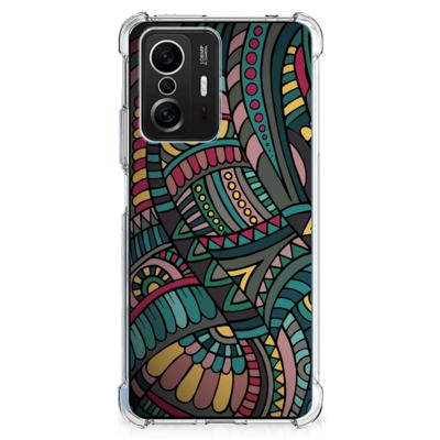Xiaomi 11T | 11T Pro Doorzichtige Silicone Hoesje Aztec Xiaomi 11T | 11T Pro Doorzichtige Silicone Hoesje Aztec