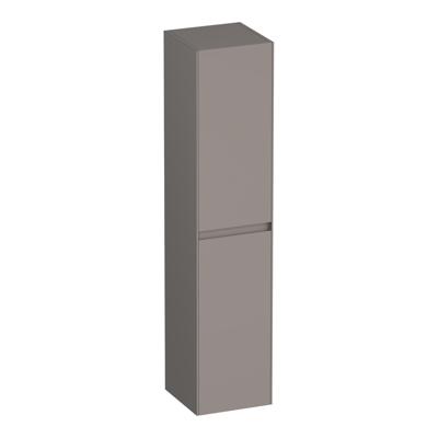 Brauer Inspire - Hoge Kast - 160 cm - 2 Deuren - Greeploos - Links of Rechtsdraaiend - Mat Taupe