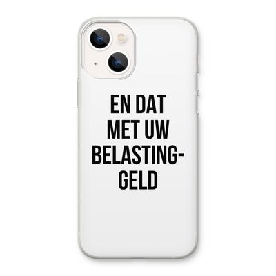 Belastinggeld: iPhone 13 Transparant Hoesje