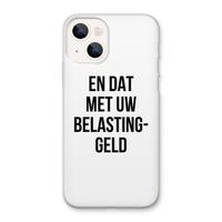Belastinggeld: iPhone 13 Transparant Hoesje