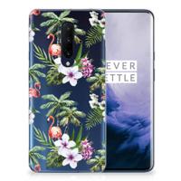 OnePlus 7 Pro | TPU Hoesje | Flamingo Palms