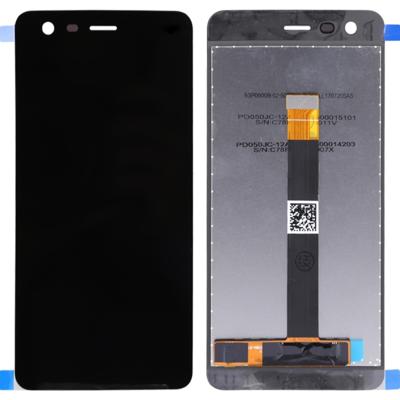 LCD-scherm en Digitizer voor Nokia 2 (zwart)