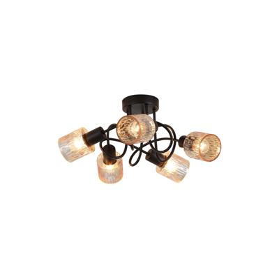 Searchlight PlafondlampKnot zwart 3-lichts - 23605-5BK