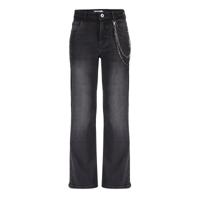 Frankie & Liberty winter jeansbroek meisjes - zwart - wide leg fit