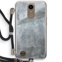 Grey Stone: LG K10 (2017) Transparant Hoesje met koord