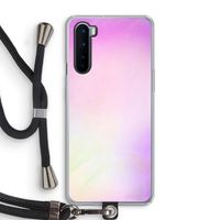 Flow mist pastel: OnePlus Nord Transparant Hoesje met koord